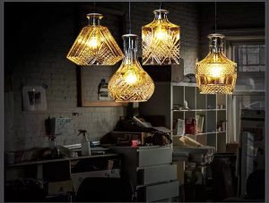 Đèn thả pha lê quán cafe và địa chỉ cung cấp đèn Den tha pha le quan cafe va dia chi cung cap den 1