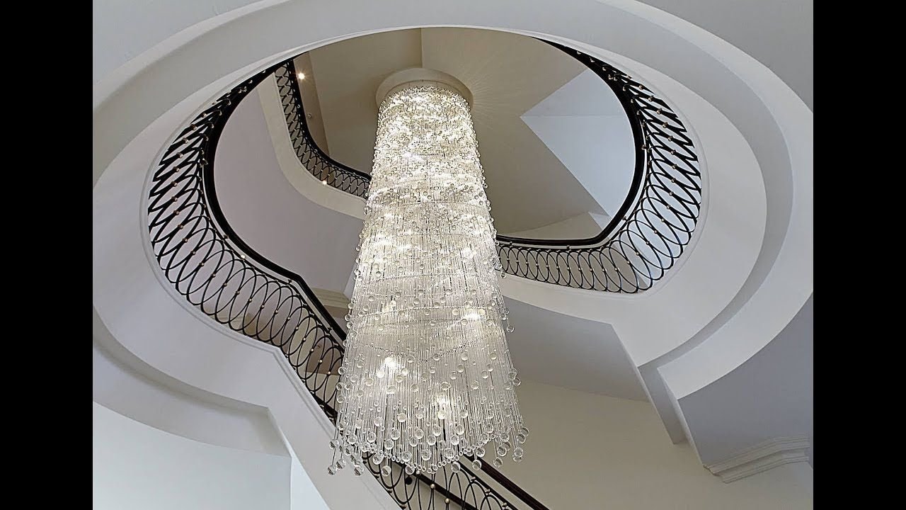 Đ&egrave;n thả th&ocirc;ng tầng cầu thang v&agrave; xu hướng của n&oacute; .