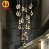 Đèn thả thông tầng hiện đại 3918 Den tha thong tang den tha cau thang den sanh khach san nha hang 3918 14