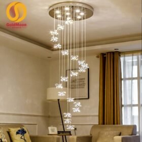 Đèn thả thông tầng pha lê 3929 2