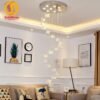 Đèn thả thông tầng pha lê 3929 3
