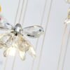 Đèn thả thông tầng pha lê 3929 8