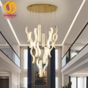 Đèn thả thông tầng pha lê 3952 2