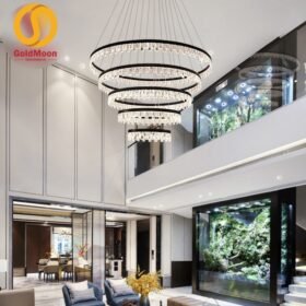 Đèn thả thông tầng pha lê 3961 2