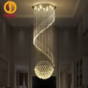 Đèn thả thông tầng pha lê 3965 2