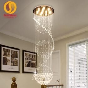 Đèn thả thông tầng pha lê 3967 2