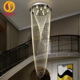 Đèn thả thông tầng pha lê 3979 2