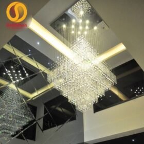 Đèn thả thông tầng pha lê 3983 2