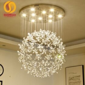 Đèn thả thông tầng pha lê 3986 2