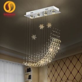 Đèn thả thông tầng pha lê 3987 2