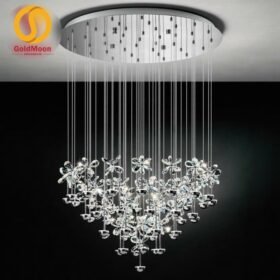 Đèn thả thông tầng pha lê 3930 1