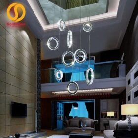 Đèn thả thông tầng pha lê 3949 1