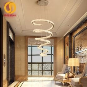 Đèn thả thông tầng pha lê 3954 1