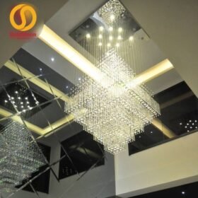 Đèn thả thông tầng pha lê 3983 1