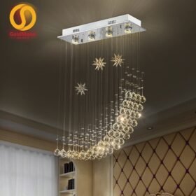 Đèn thả thông tầng pha lê 3987 1