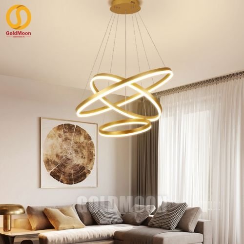 Đ&egrave;n thả v&ograve;ng led hiện đại 3304