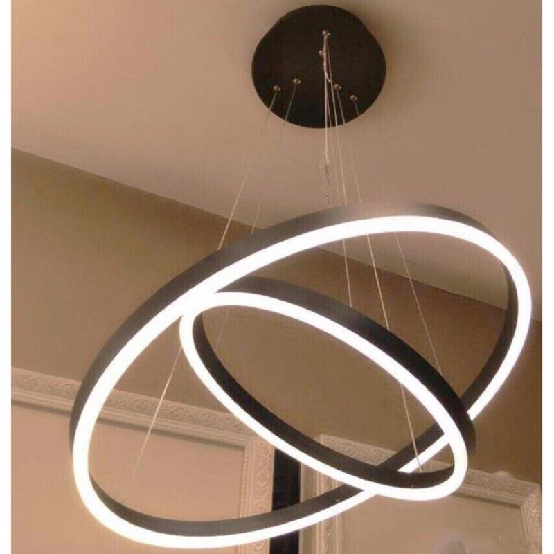 Đ&egrave;n thả  v&ograve;ng led hiện đại vẻ đẹp mới lạ cho ng&ocirc;i nh&agrave; bạn