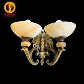 Đèn tường đồng đá cao cấp 4300T2 1