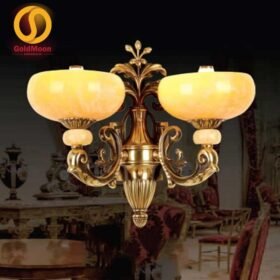 Đèn tường đồng đá cao cấp 4334T2 1
