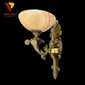 Đèn tường đồng đá cao cấp 4126T1 2