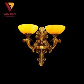 Đèn tường đồng đá cao cấp 4126T2 2