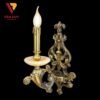 Đèn tường nến đồng đá 4203T1 2