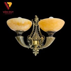 Đèn tường đồng đá cao cấp 4212T2 2
