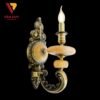 Đèn tường nến đồng đá 4251T1 2