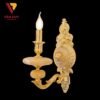 Đèn tường nến đồng đá 24K 4266T1 2