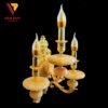 Đèn tường nến đồng đá 24K 4266T3 2
