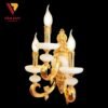 Đèn tường nến đồng đá 24K 4290T3 2
