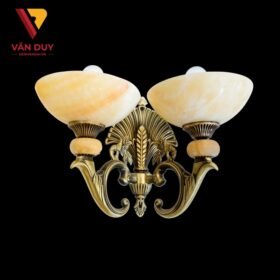 Đèn tường đồng đá cao cấp 4300T2 2