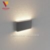 Đèn hắt tường Led ngoài trời LWA8011-M-BK 2