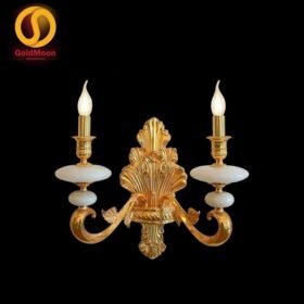 Đèn tường nến đồng đá 24K 4275T2 1