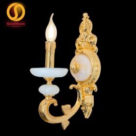 Đèn tường nến đồng đá 24K 4290T1 1