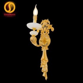 Đèn tường nến đồng đá 24K 4292T1 1