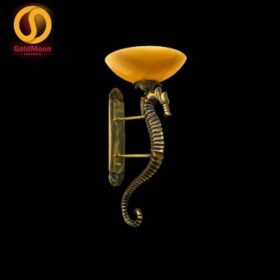 Đèn tường nến đồng đá 4147T1 1