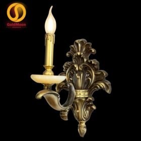 Đèn tường nến đồng đá 4259T1 1