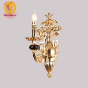 Đèn tường nến đồng đá 4318T1 1