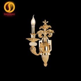 Đèn tường nến đồng đá 4326T1 1