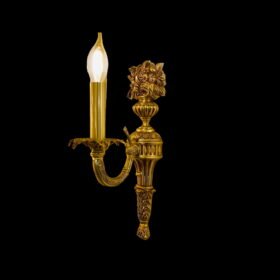 Đèn tường nến đồng đá 4801T1 1