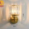 Đèn tường pha lê 41135 7