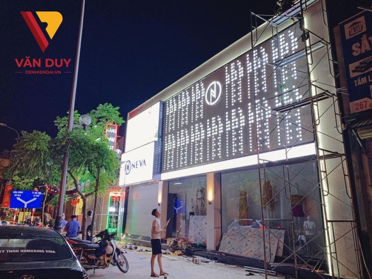 Dự &aacute;n lắp đặt đ&egrave;n chiếu s&aacute;ng cho chuỗi Cửa h&agrave;ng thời trang cao cấp Neva