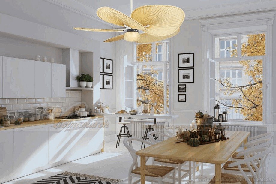 Địa chỉ cung cấp đ&egrave;n quạt trần hiện đại uy t&iacute;n hiện nay