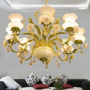 Điểm mặt 3 lợi ích vàng nên biết khi mua đèn chùm cổ điển Diem mat 3 loi ich vang nen biet khi mua den chum co dien 3