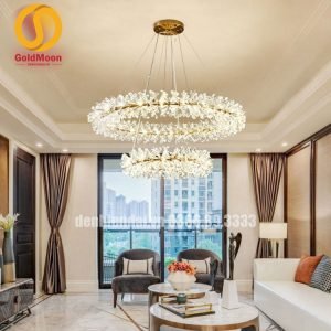 Gợi ý 3+ mẫu đèn chùm trang trí sảnh khách sạn tuyệt đẹp Goi y 3 mau den chum trang tri sanh khach san tuyet dep 1