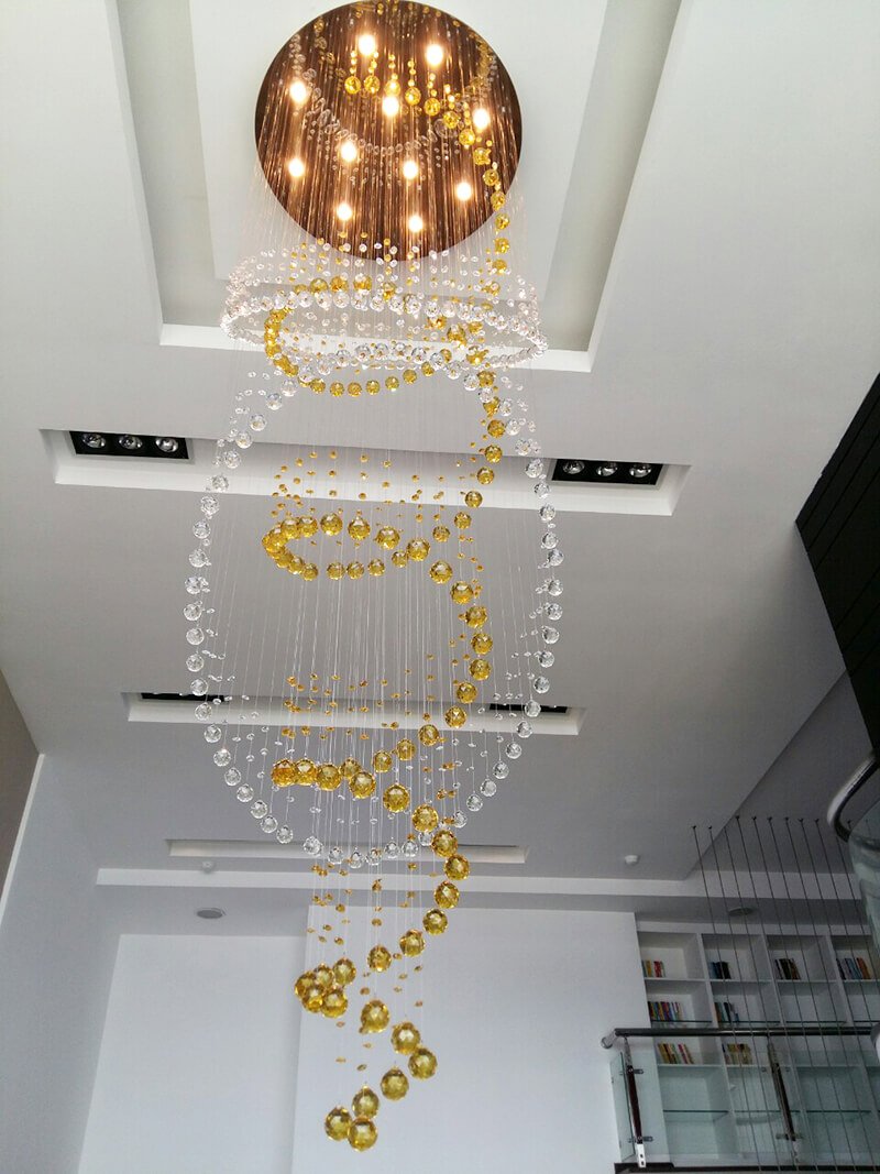 Một số kiểu đ&egrave;n thả pha l&ecirc; ph&ograve;ng kh&aacute;ch hấp dẫn nhất