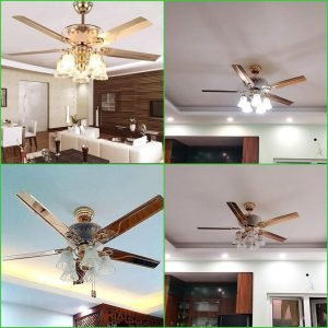 Cách vệ sinh quạt trần đèn nhà hàng - khách sạn nhanh và an toàn nhất Mot so mau quat tran den cao cap cho nha hang khach san 1