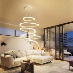 Nhu cầu sử dụng và một số mẫu đèn thả phòng khách căn hộ chung cư Nhu cau su dung va mot so mau den tha phong khach can ho chung cu 1 1