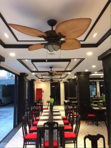 Những ưu điểm của quạt trần đèn nhà hàng . Nhung uu diem cua quat tran den nha hang 1